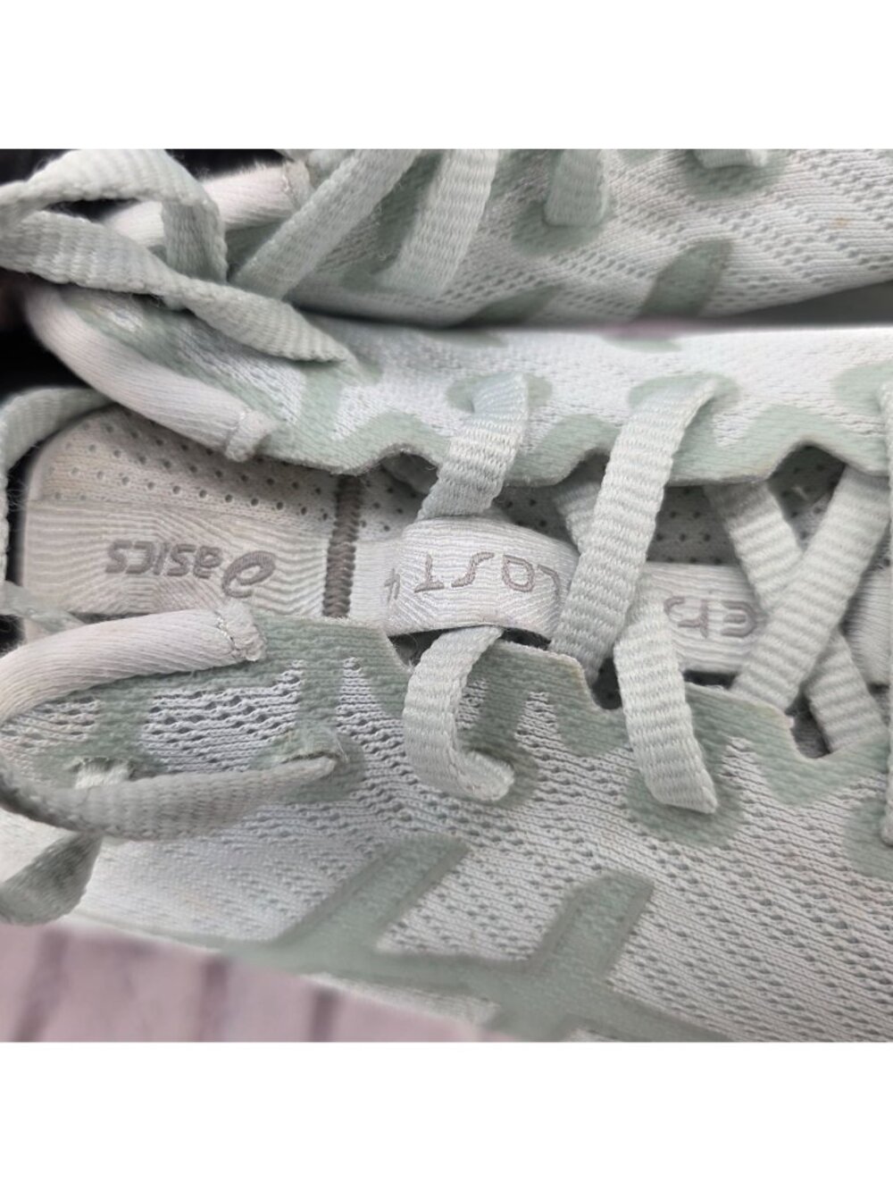 Asics Versablast 4 Running Shoes Womens US 9.5 White/Grey Lightweight Breathable - Picture 12 of 12